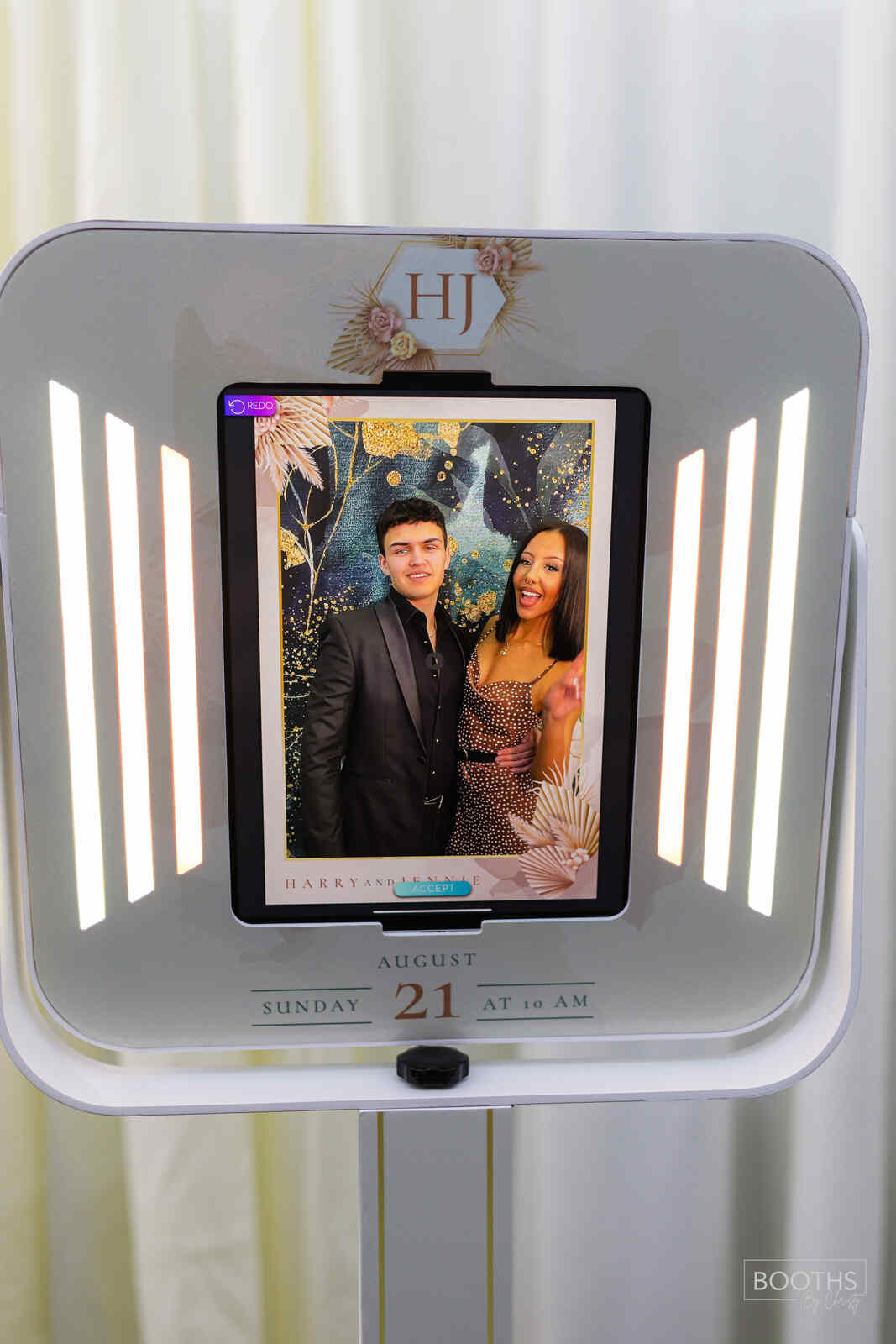 Discover the benefits of choosing Booths by Christy for your photo booth needs.